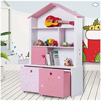 Amazon.com: LUCKUP Kids Furniture Children Dollhouse Cottage Wood .