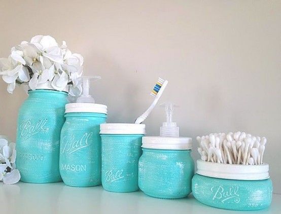 The color is great! But so is the use of these mason jars! This is .
