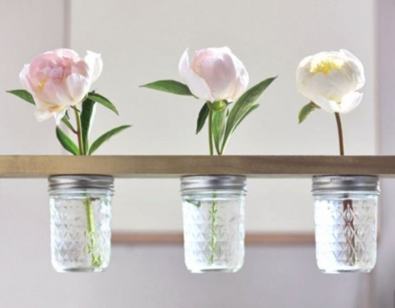 How To Use Mason Jars In Home Décor: 25 Inpsiring Ideas - DigsDi