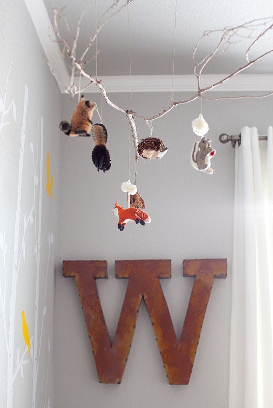 35 Incredibly Cute And Dreamy Nursery Mobiles | Baby animal .