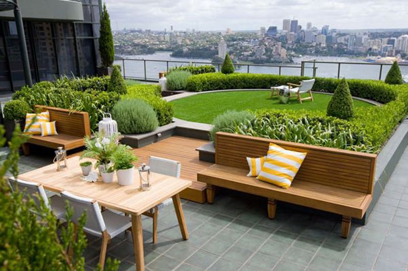25 Inspiring Rooftop Terrace Design Ide