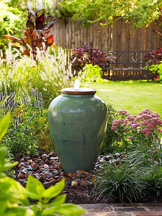 Joyful And Beautiful Backyard And Garden Fountains To Inspire