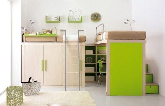 How fun is this for a kid? | Modern loft bed, Kids room design .