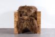 Long Wool Icelandic Sheepskin And Coyote Hide Furniture - DigsDi