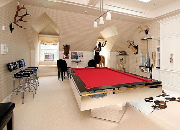18 Amazing & Masculine Games Room Ide
