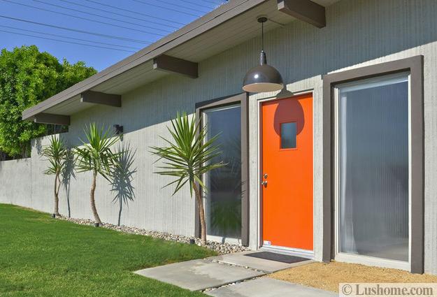 Mid Century Modern Door Colors Adding Fashion and Flair to House .