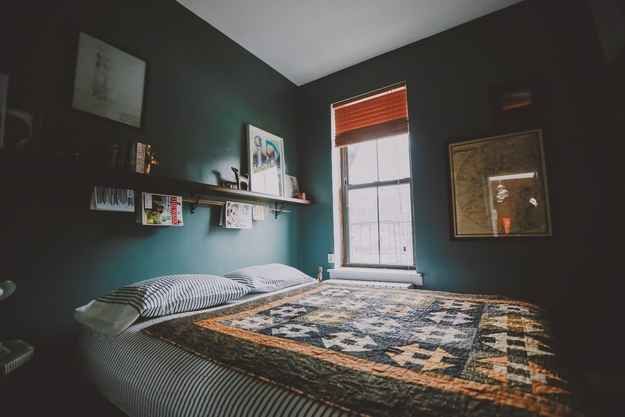 Break up monotonous colors with neutrals. | Home decor bedroom .