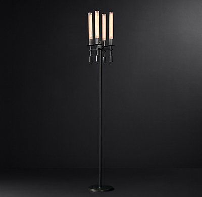 RH's Fontanelle Floor Lamp:Created by renowned lighting designer .