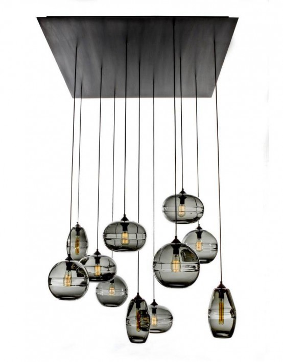 Modern And Stylish Clear Band Pendant Lamps Collection - DigsDi