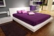 Modern Bedroom Design with Unusual Wall Shelves - DigsDi