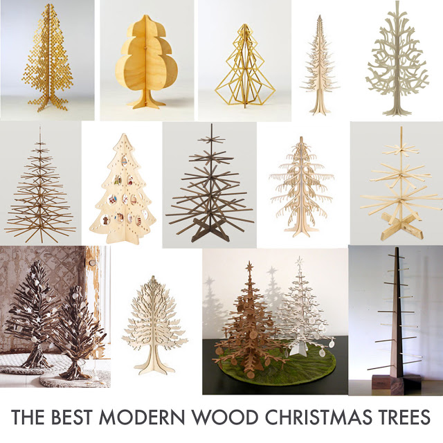 If It's Hip, It's Here (Archives): The Top Modern Wood Christmas .