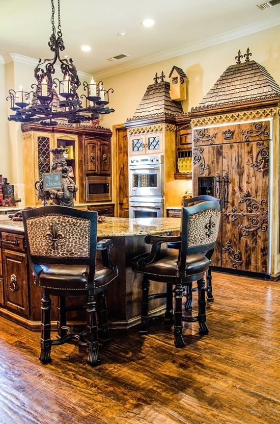 Beautify your Modern Kitchen Design with an Antique Decor Element .