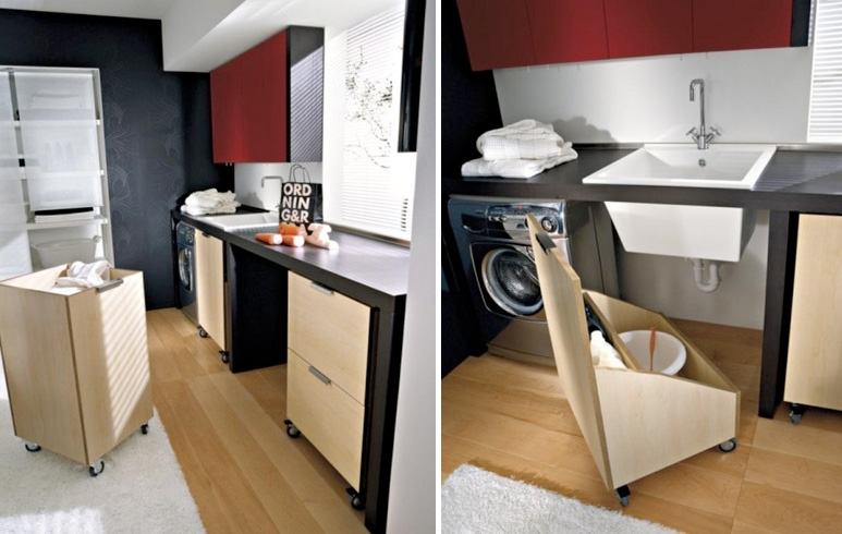 Modern Laundry Room Design and Furniture from Idea Group - DigsDi