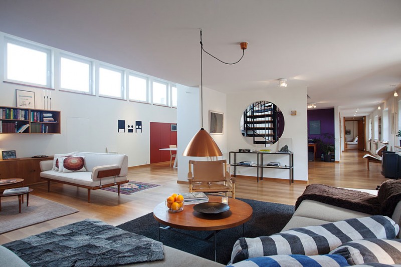 Scandinavian Design: Bright Open-Plan Apartment in Stockho