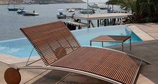 Modern Outdoor Furniture from Beltempo - wood and metal .