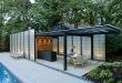 Modern Translucent Pool House Design - DigsDi