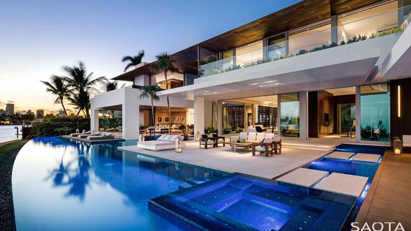 SAOTA Have Recently Completed A New Waterfront Home In Mia