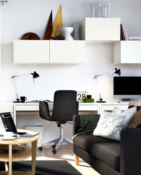34 Most Stylish Minimalist Home Offices You'll Ever See | DigsDigs .
