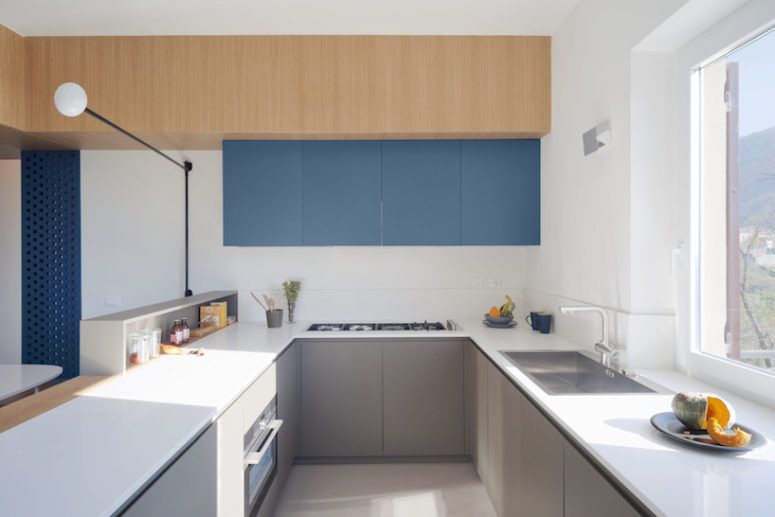 Japandi Apartment With A Muted Color Palette in 2020 | Kitchen .