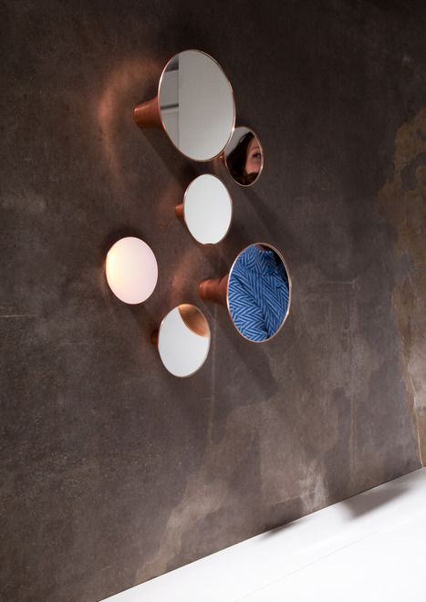Mysterious Siren Mirror And Light To Make An Accent | Espelhos .