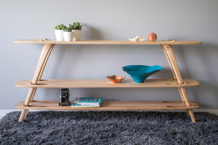 Nature-Inspired Multi-Tier Shelf With No Hardware Connections .