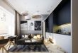Modern Apartment Ideas, Single Person Studio Design with Bright .