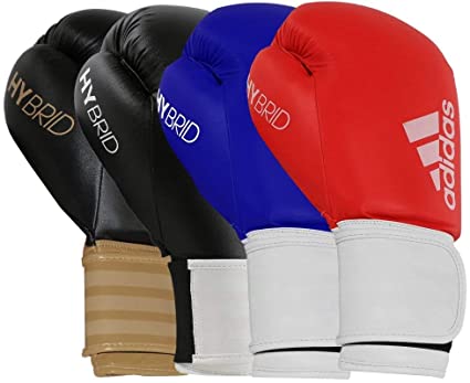 Amazon.com : adidas Hybrid 100 Boxing and Kickboxing Gloves for .