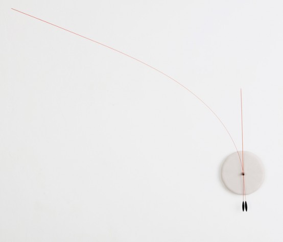 Original Minimalist Clock With Flexible Hands - DigsDi