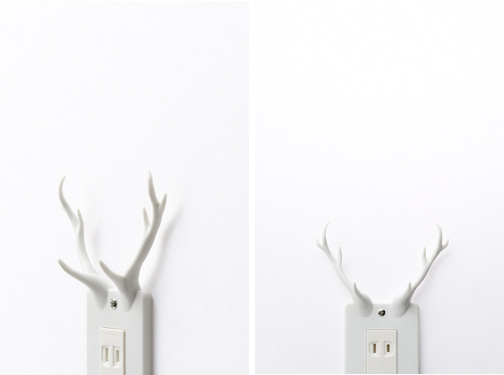 Outlets with Antlers by Nendo - DigsDi