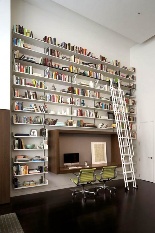 10 Outstanding Home Library Design Ideas - DigsDi