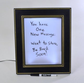 Light-Up Dry Erase Message Board : 6 Steps (with Pictures .