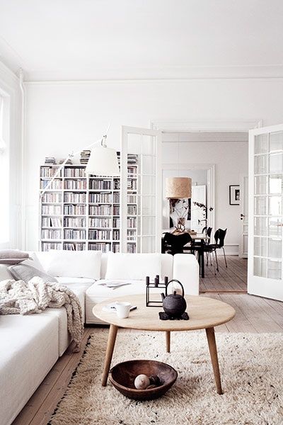 Scandinavian Living: Relaxed, Natural Elegance | Home living room .