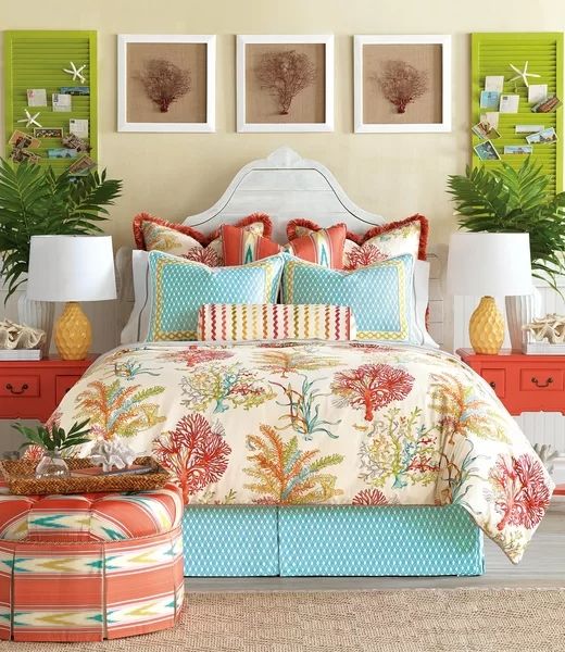 Coastal Luxury Bedding & Bedroom Ideas from Eastern Accents .