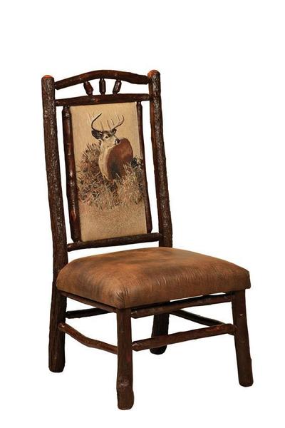Rustic Hickory Wood Chair from DutchCrafters Amish Furnitu