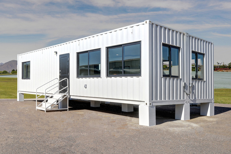 Peek inside Adaptive Shelters' shipping container homes | AZ Big Med