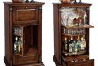 Cognac Bar Cabinet | Bar cabinet, Modern home bar, Bar furnitu