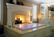 51 Spectacular Bathrooms With Fireplaces - DigsDi