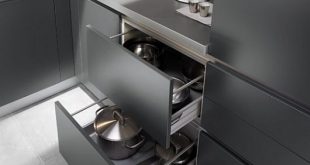 Sleek Kitchen Design Ideas by Ernestomeda | Modern grey kitchen .