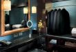 Practical And Stylish Masculine Closets | Hotel interior design .