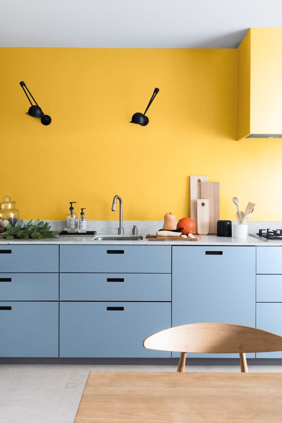 25 Vivacious Yellow Kitchen Decor Ideas - Shelterne