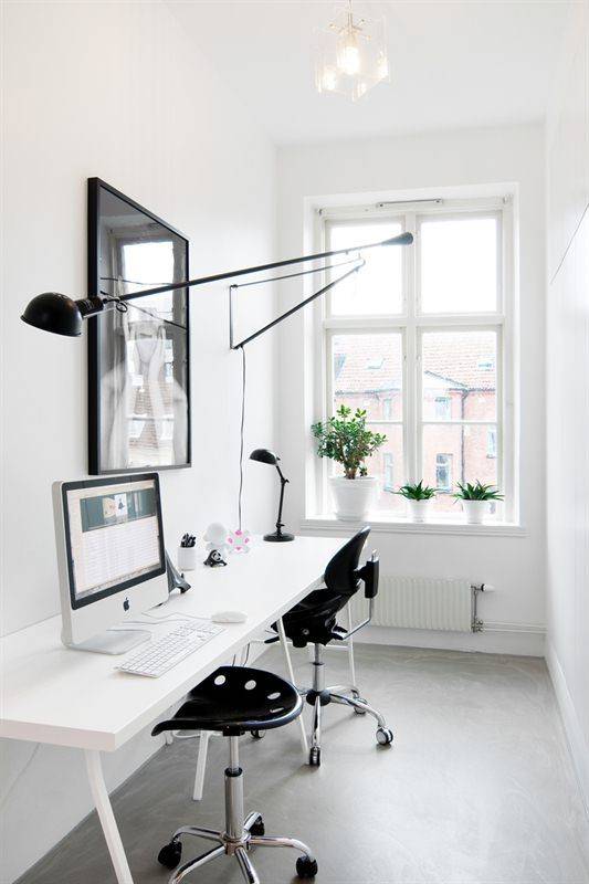 Stylish Super Minimalist Home Office Designs Digsdigs - House .