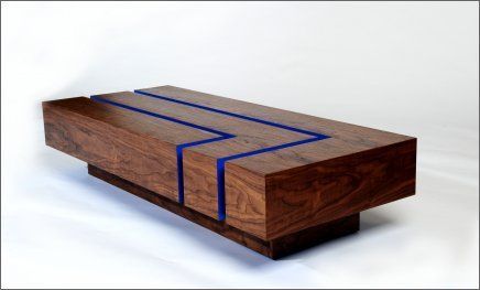 Modern Coffee Tables - Contemporary Space For Cup | Modern wood .