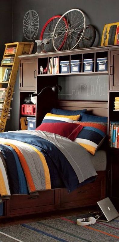 20 Teenage Boys Bedroom Designs To Inspire You | Boys bedrooms .