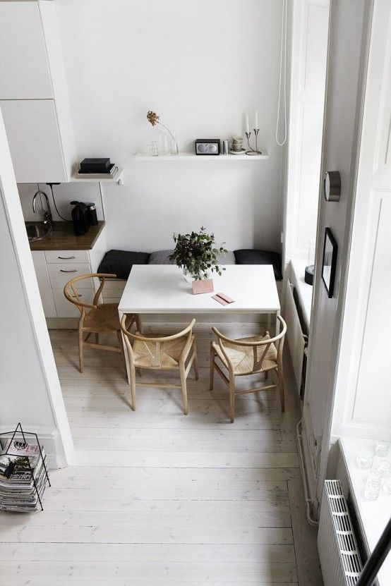 45 Tiny And Cozy Dining Areas For Every Home | Dining room small .