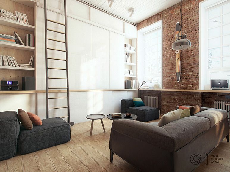 Compact Living:: Haruki's Apartment by The Goort | Petit .