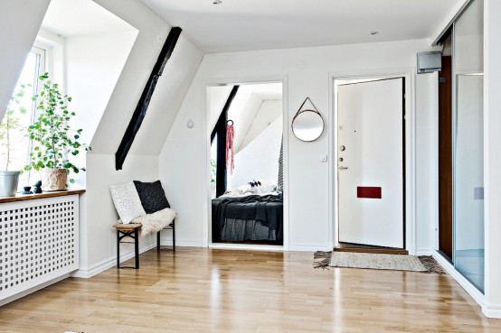 Tiny Scandinavian Apartment With A Smart Space-Saving Design .