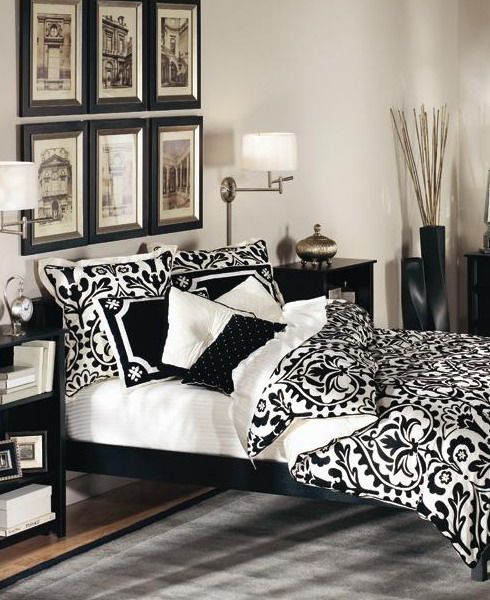 19 Traditional Black And White Bedroom That Inspire | White .