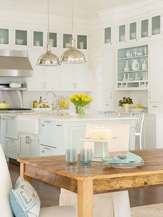 Kitchen Makeover: Coastal Classic Meets Contemporary Character .
