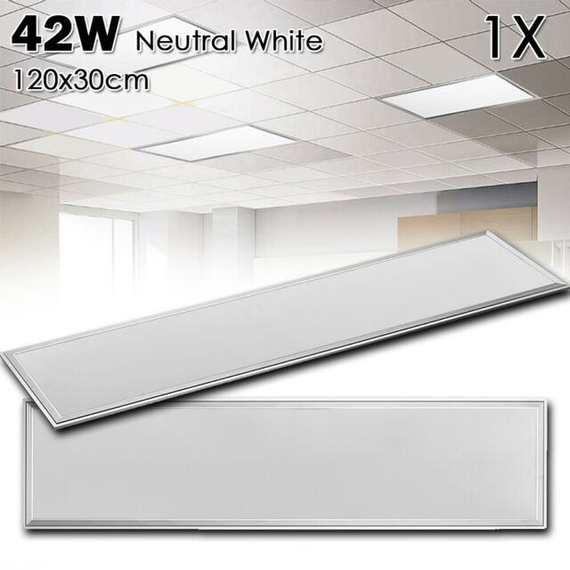 1X 42W LED Recessed Ceiling Panel Down Light Neutral White Bulb .