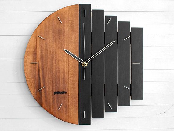 Industrial Wall Clock Unique Wall Clock Home Gift Clock | Etsy .